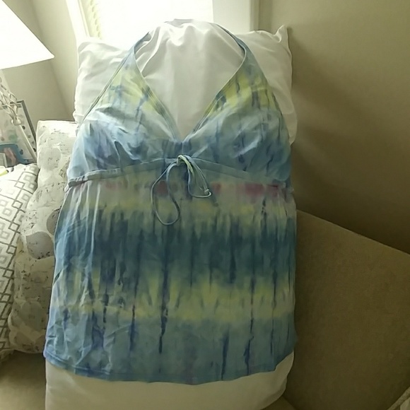 Motherhood maternity halter tankini top - Picture 5 of 5